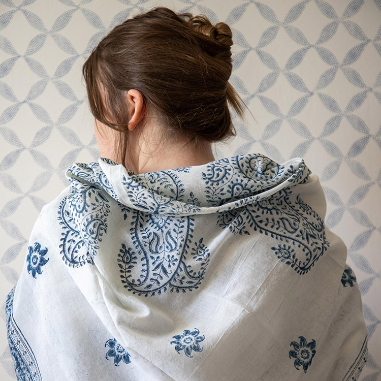 indigo-scarves